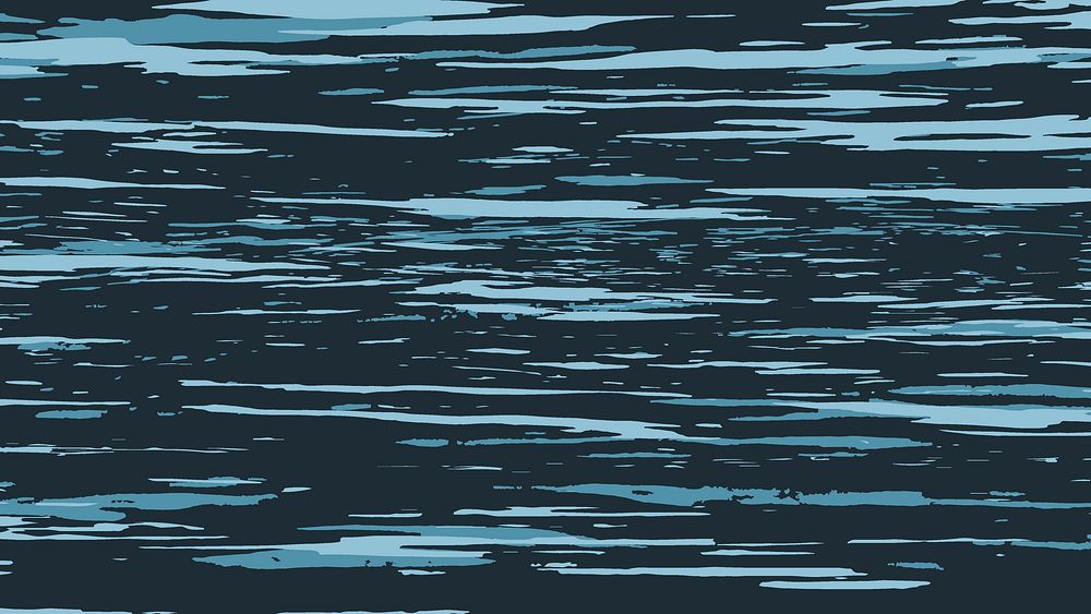 Dark desktop wallpaper calm ocean design