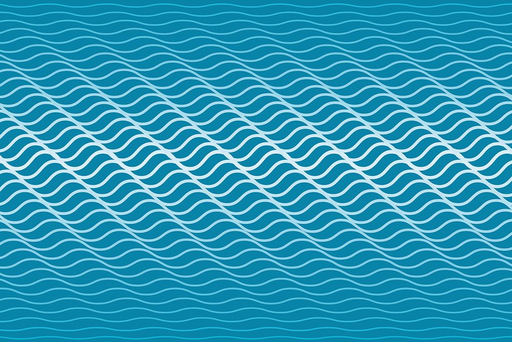 Seamless wave pattern background psd