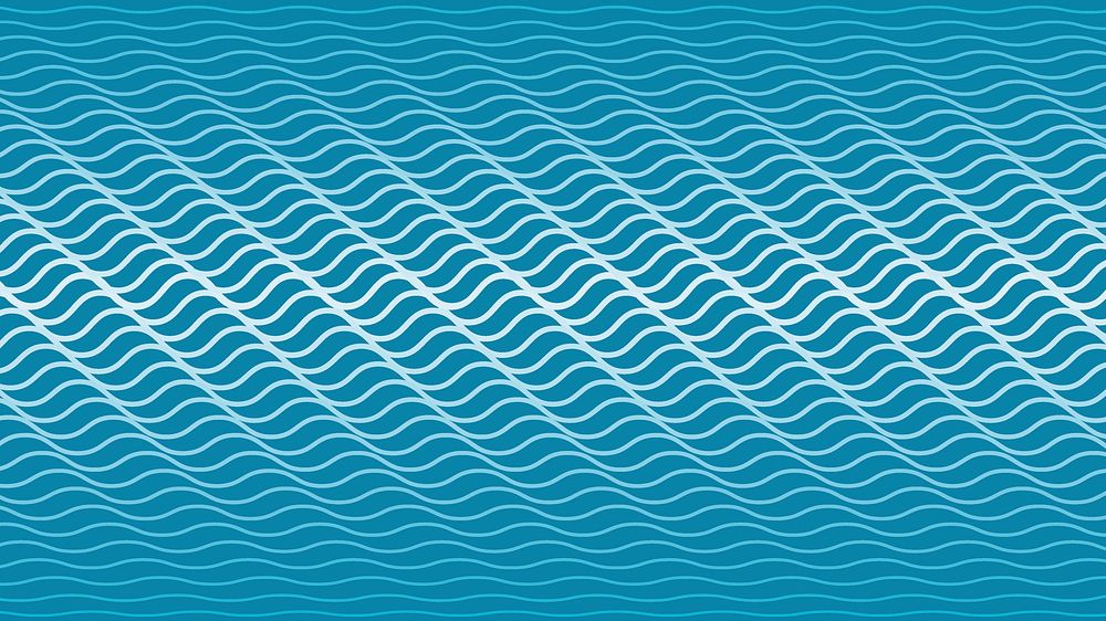 Blue desktop wallpaper seamless wave design