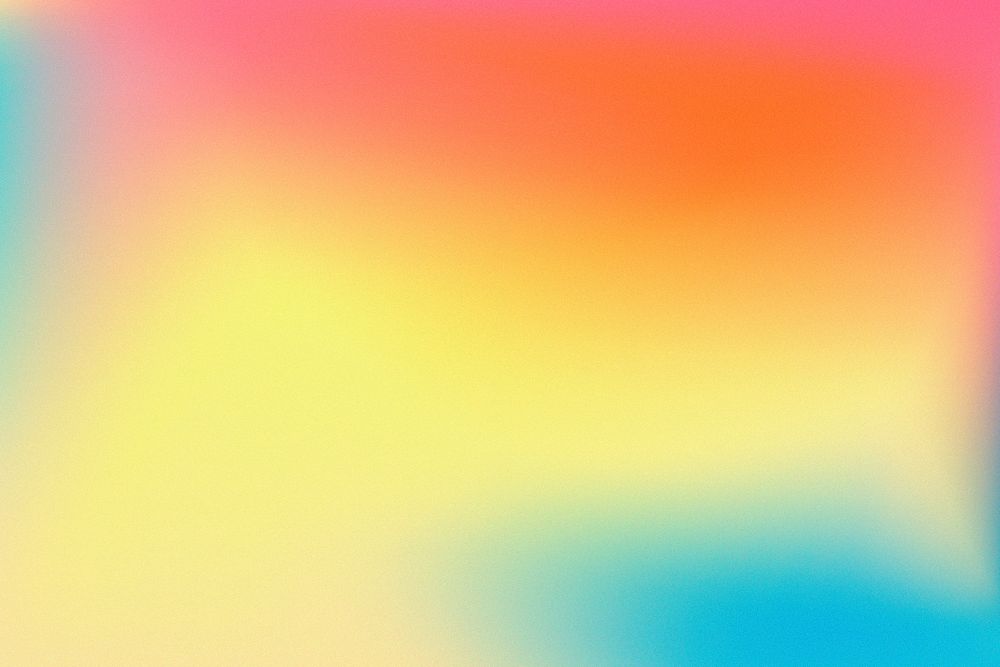 Aesthetic orange, yellow and blue gradient background, colorful design 