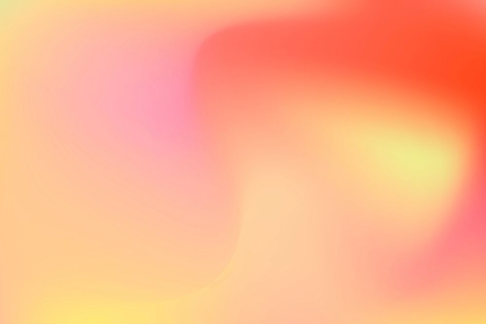 Aesthetic pink, orange and yellow gradient background, colorful design vector
