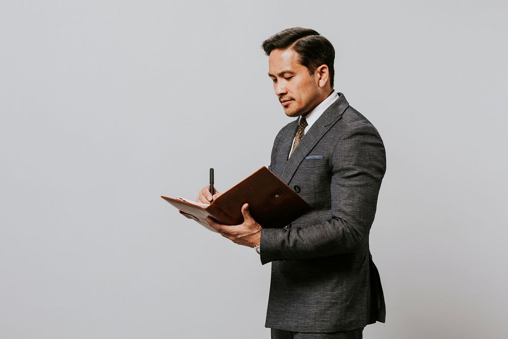 Businessman adult portrait occupation concept