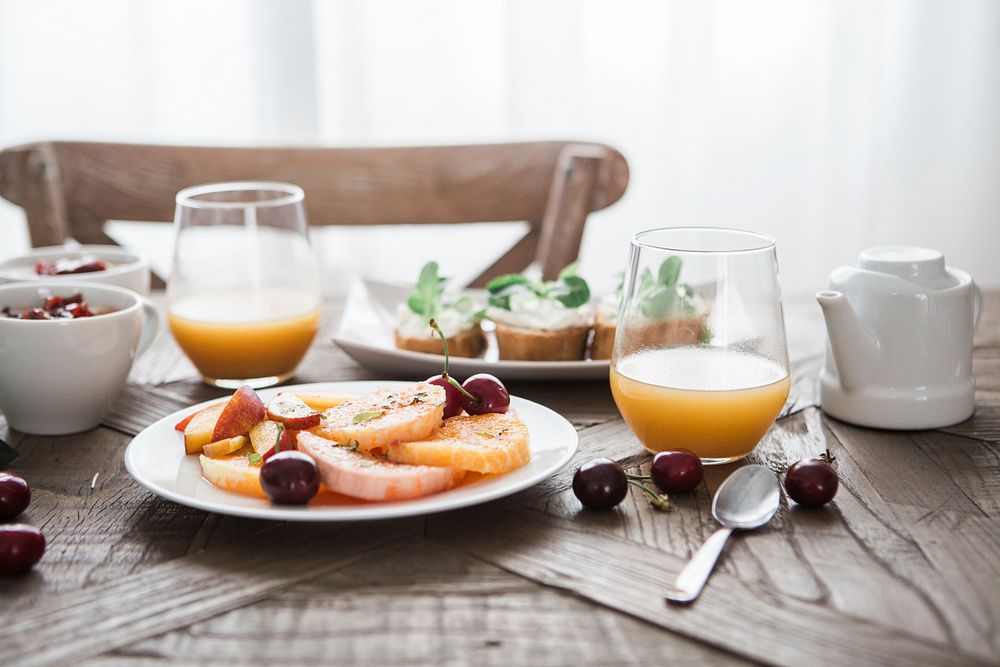 Brunch time. Original public domain image from Wikimedia Commons