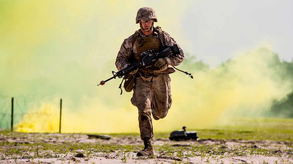 Sgt. Maj. Michael S. Burke, 3rd Battalion, 25th Marine Regiment