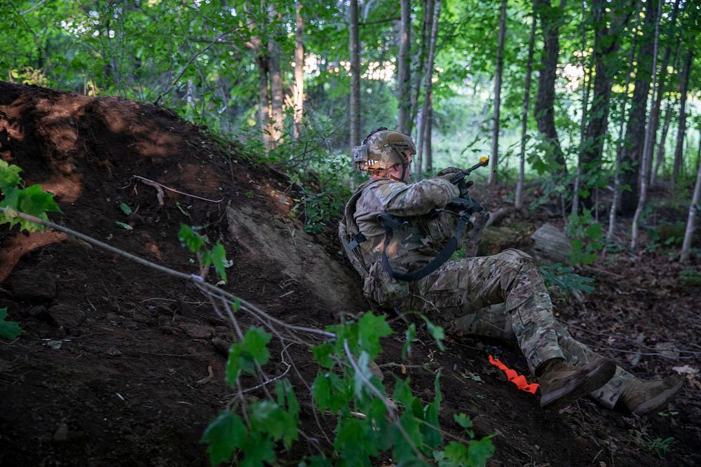 C Co., 1-87 IN Conduct Squad Blank-Fire Exercise