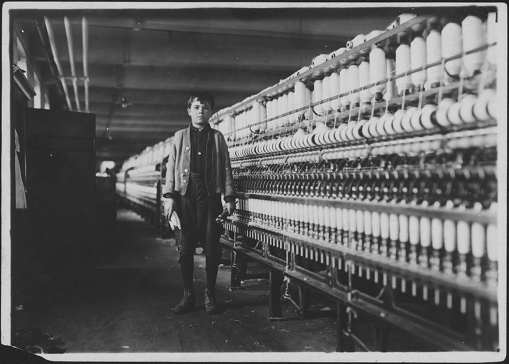 Andrew Stefanik, a bobbin boy, Free Photo rawpixel