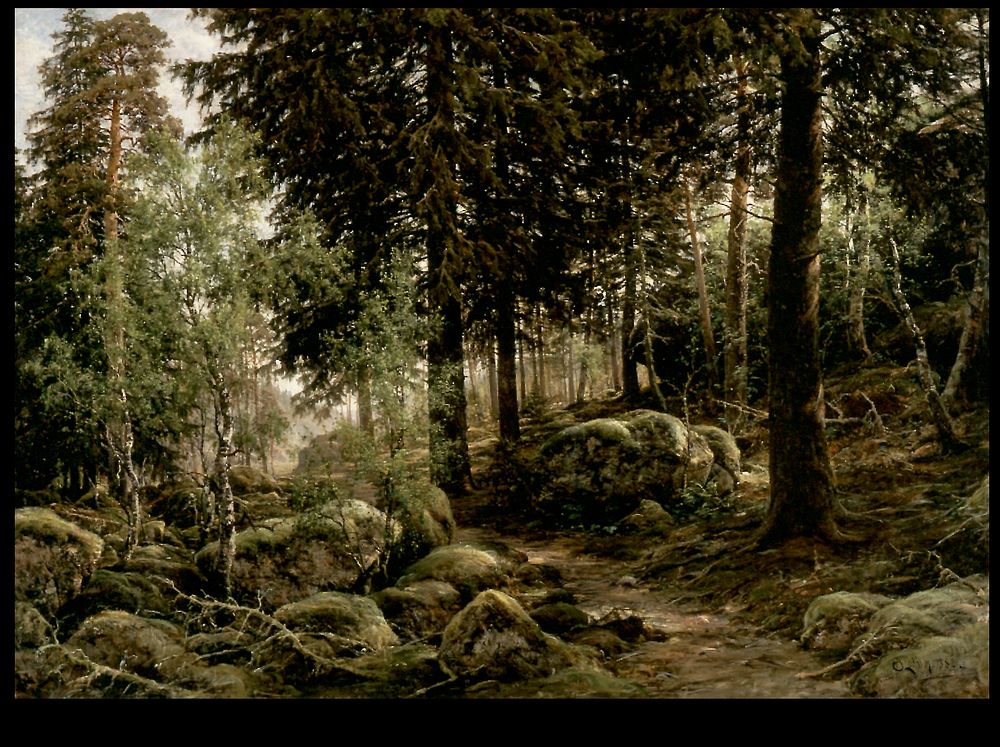 Metsänsisusta, 1882, Berndt Lindholm