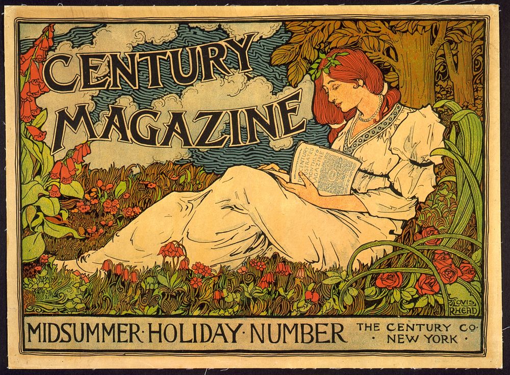 Century Magazine - Midsummer Holiday Number  Louis Rhead.
