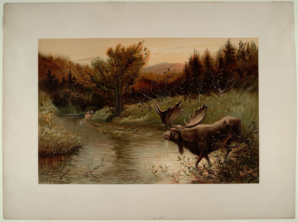 A Moose Hunt, Smithsonian National Museum of African Art