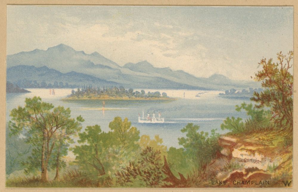             Twelve Adirondack sketches - Lake Champlain           by Robert D. Wilkie
