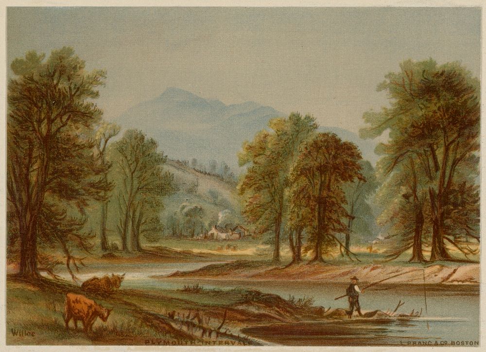             Prang's gems of American scenery no. 4 - Pemigewasset and Baker River Valley, six views - Plymouth Interval     …
