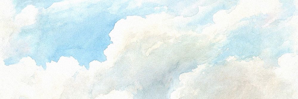 Cloud sky painting background for Twitter header. Remixed by rawpixel.