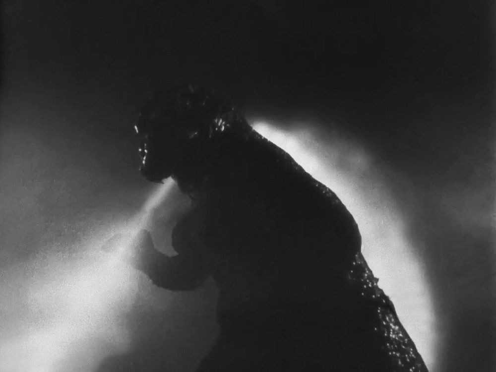 Godzilla King of the Monsters (1956) photograph art by Jewell Enterprises Inc. Original public domain image from Wikimedia…