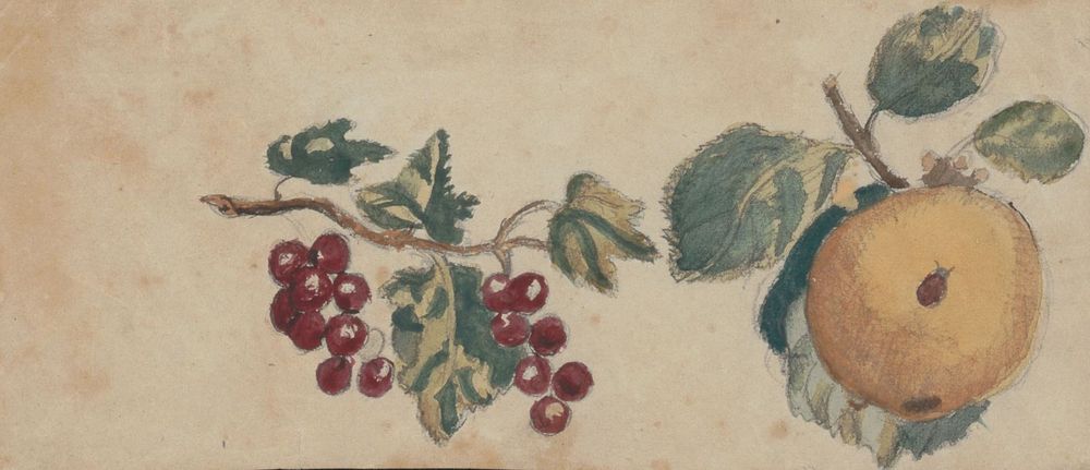 Vruchten (1845) by August Allebé