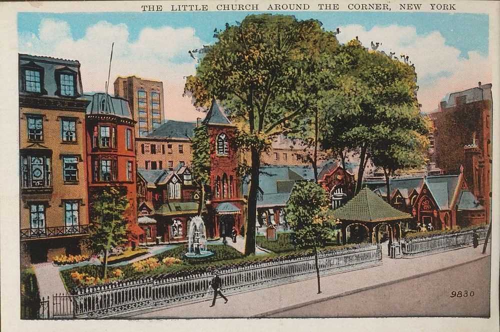 The little church around the corner, New York (c. 1928) by anonymous