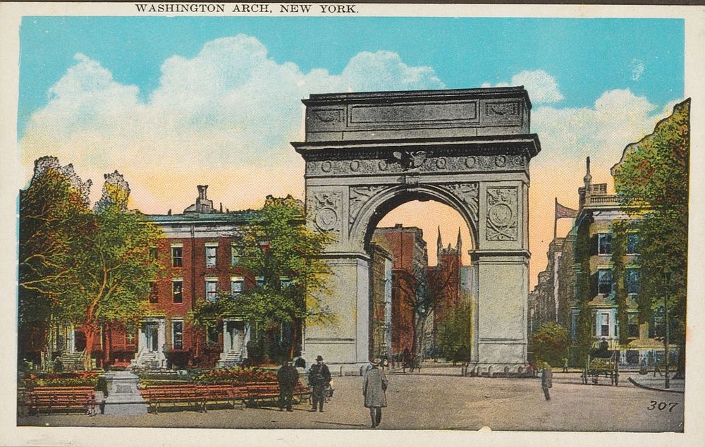Washington Arch, New York (c. 1928) by anonymous