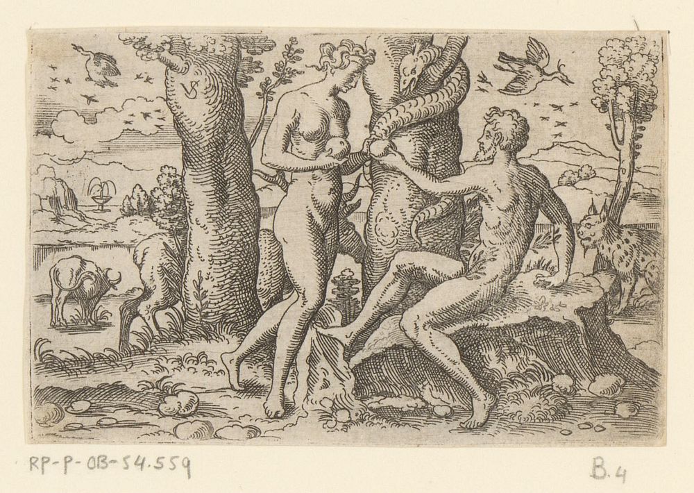 Zondeval (1524 - 1562) by Virgilius Solis