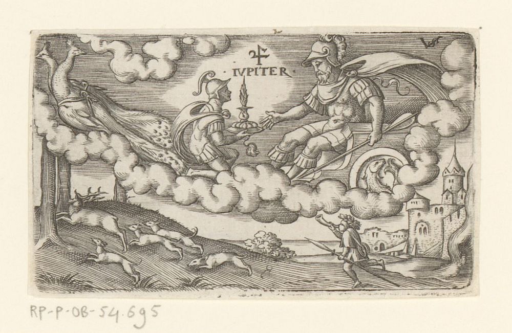 Jupiter (1524 - 1562) by Virgilius Solis