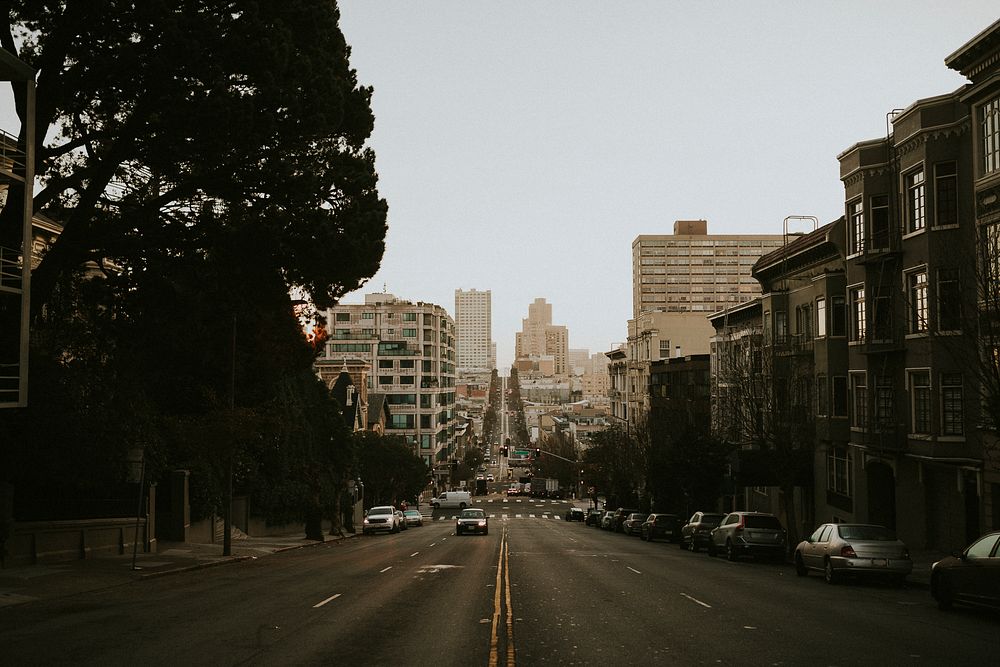 View of road in San Francisco