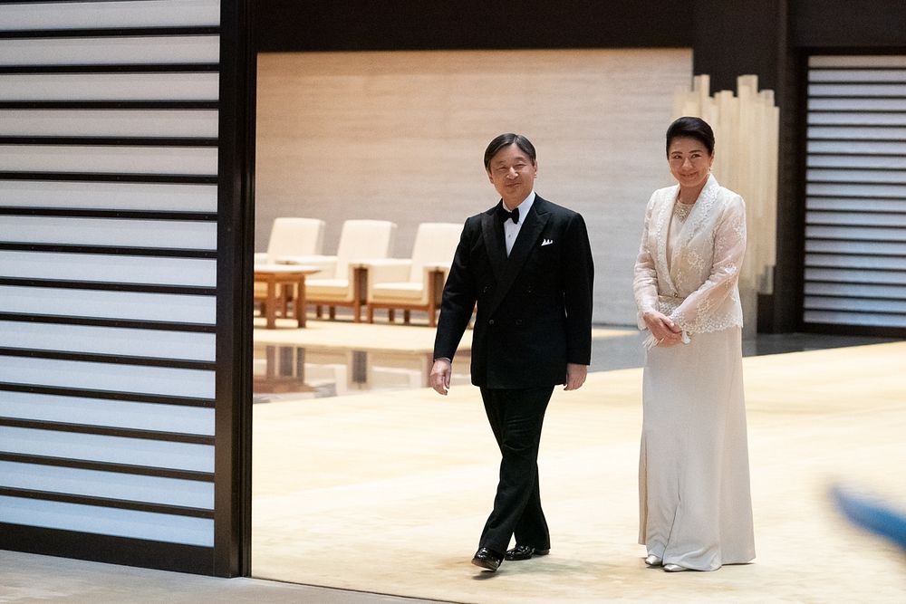 President Trump Attends a State Banquet at the Imperial Palace