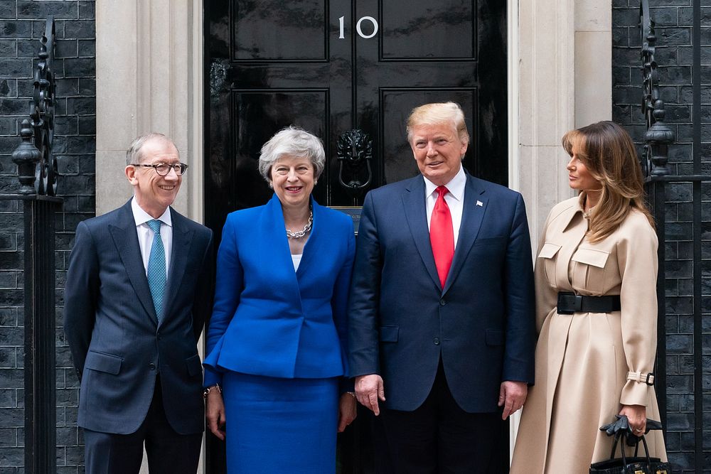 The President and First Lady in the U.K.