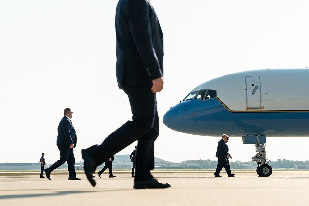 President Trump Departs for Texas