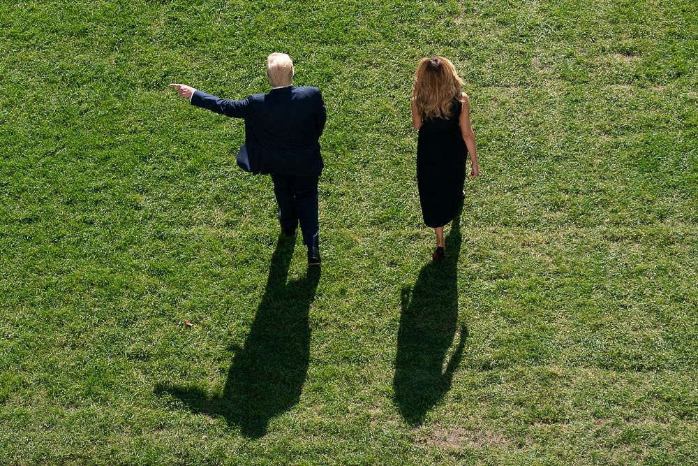 President Trump and First Lady Melania Trump Depart for Tennessee