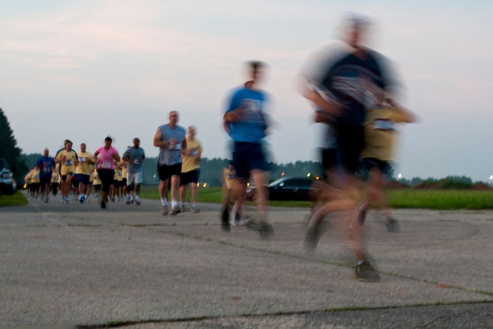 McEntire Joint National Guard Base, S.C., hosts the third annual Foxtrot Warrior Run. Original public domain image from…
