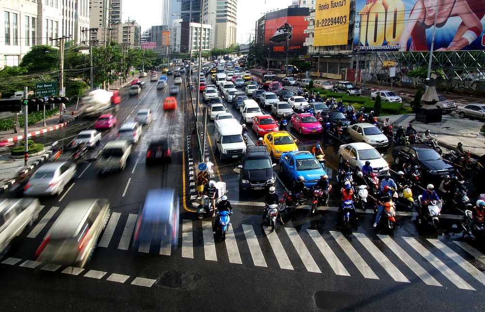 Traffic Bangkok.