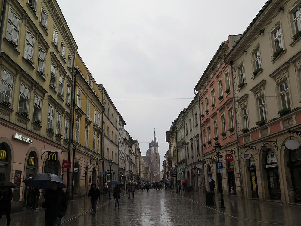 City Centrum sites in Krakow Poland, June 20, 2015.