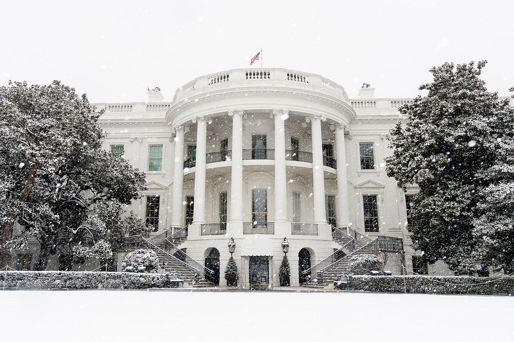 Winter Weather at the White House