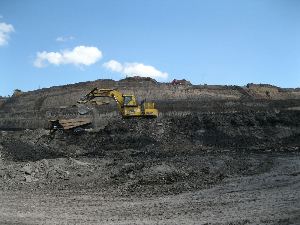 Coal mine. Original public domain image from Flickr