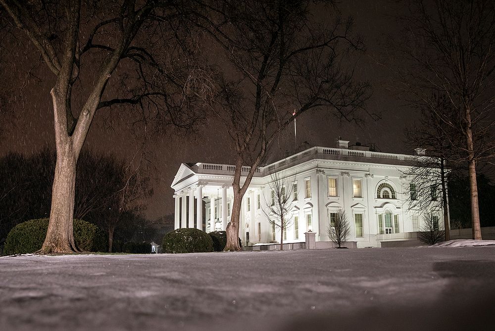 Winter Weather at the White HouseThe White House is seen Thursday evening, January 17, 2019, as more winter weather arrives…
