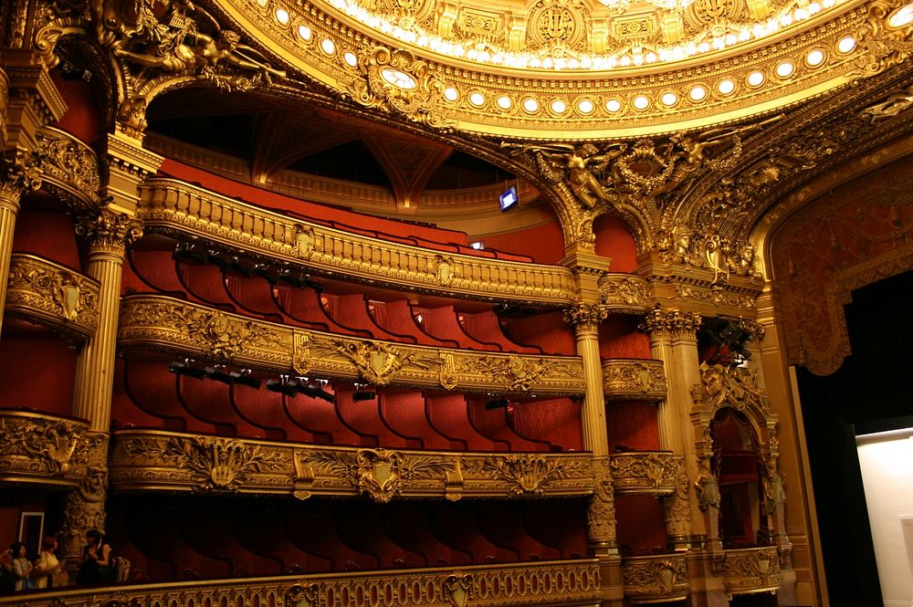 The Opera Garnier in Paris. Free public domain CC0 image.