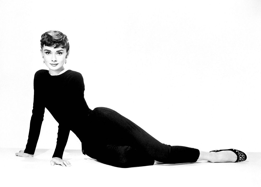 Audrey Hepburn, location unknown, date unknown.