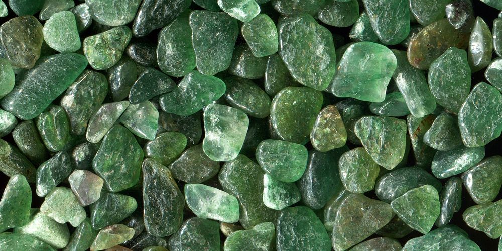 Green stones texture, Facebook cover design for social media