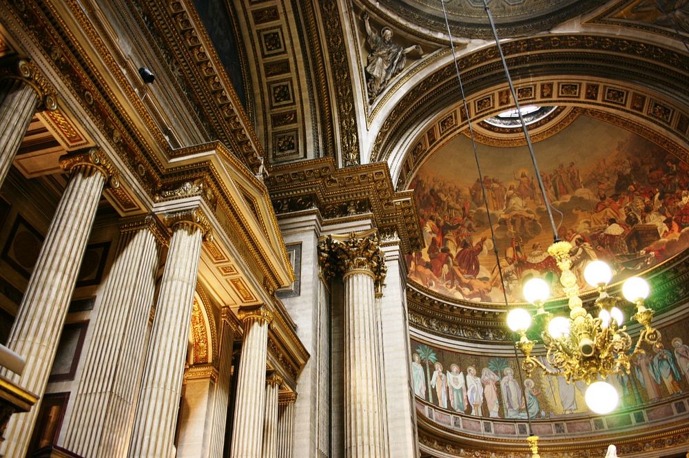 Beautiful church interior. Free public domain CC0 photo.