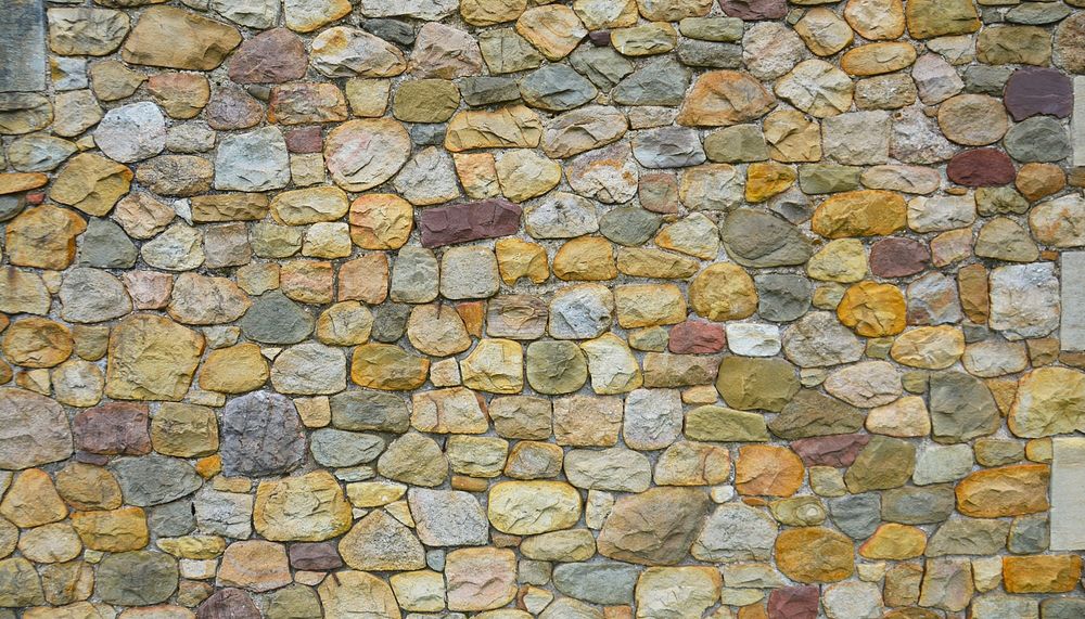 Cobblestones wall texture HD wallpaper, high resolution background