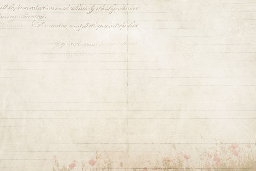 Vintage lined note paper with copy space background 