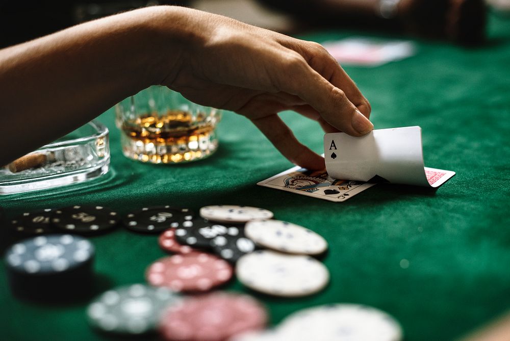 Diverse adults gambling shoot 