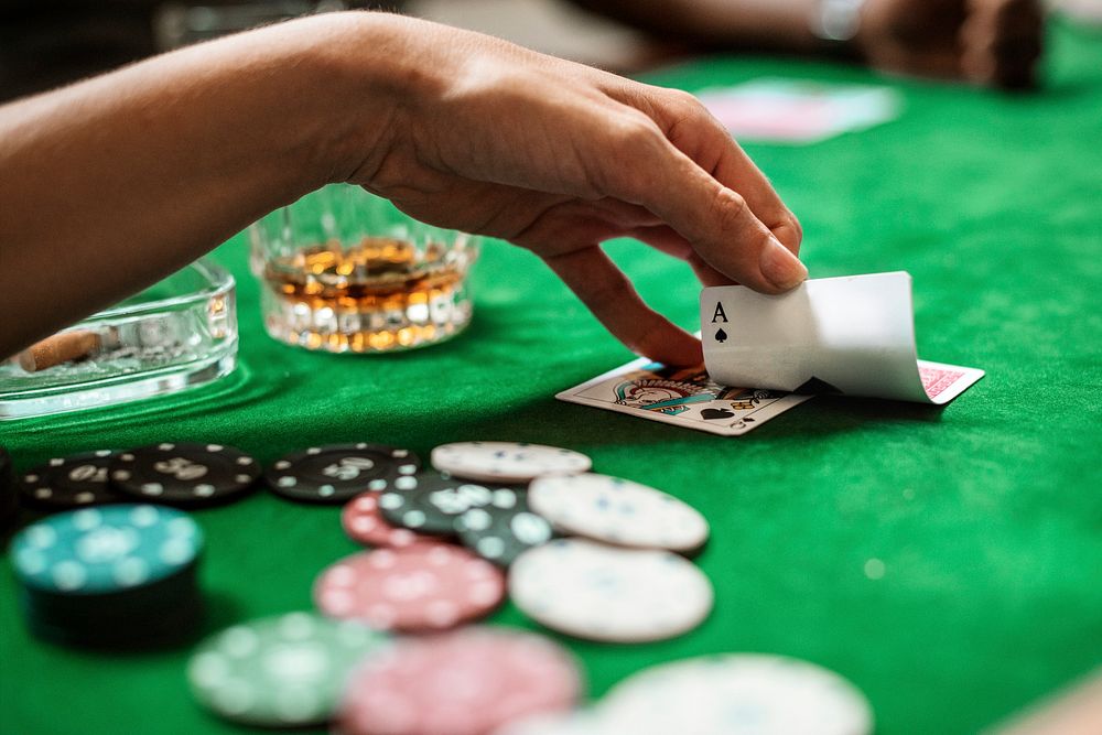 Diverse adults gambling shoot 