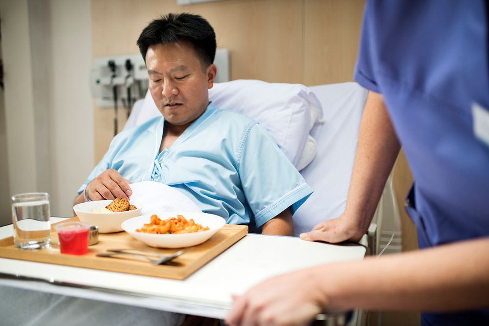 Hospital food for patient