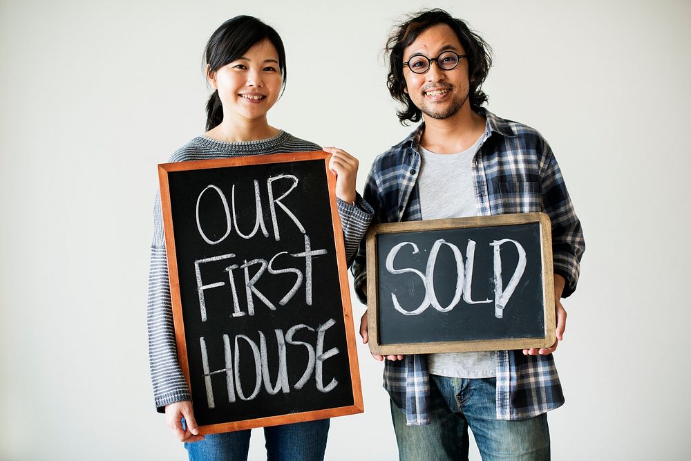 Asian couple sold first house