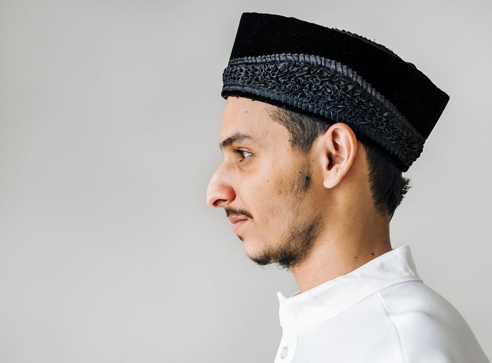 Portrait of a Muslim man