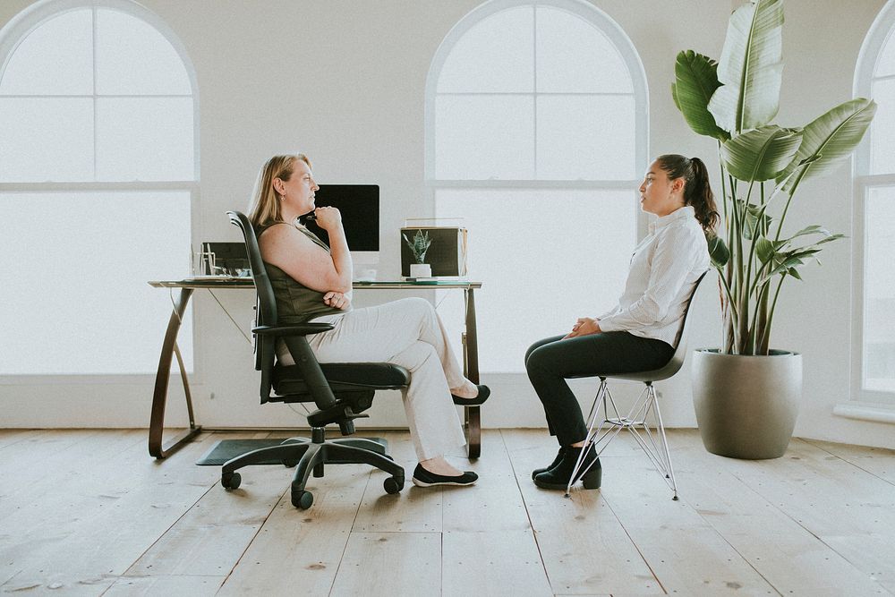 Businesswomen having a meeting in the office