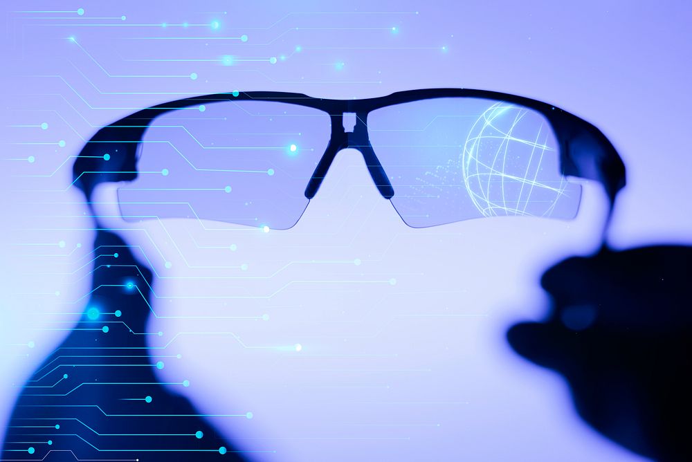 Smart glasses with interactive lenses, seeing the future