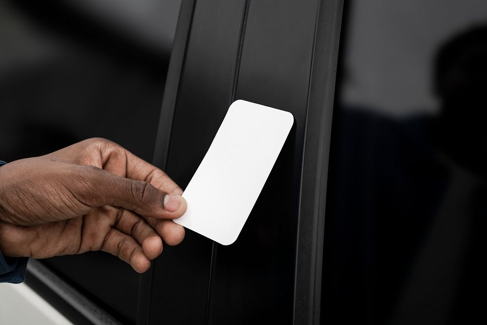Unlocking car door with smart card