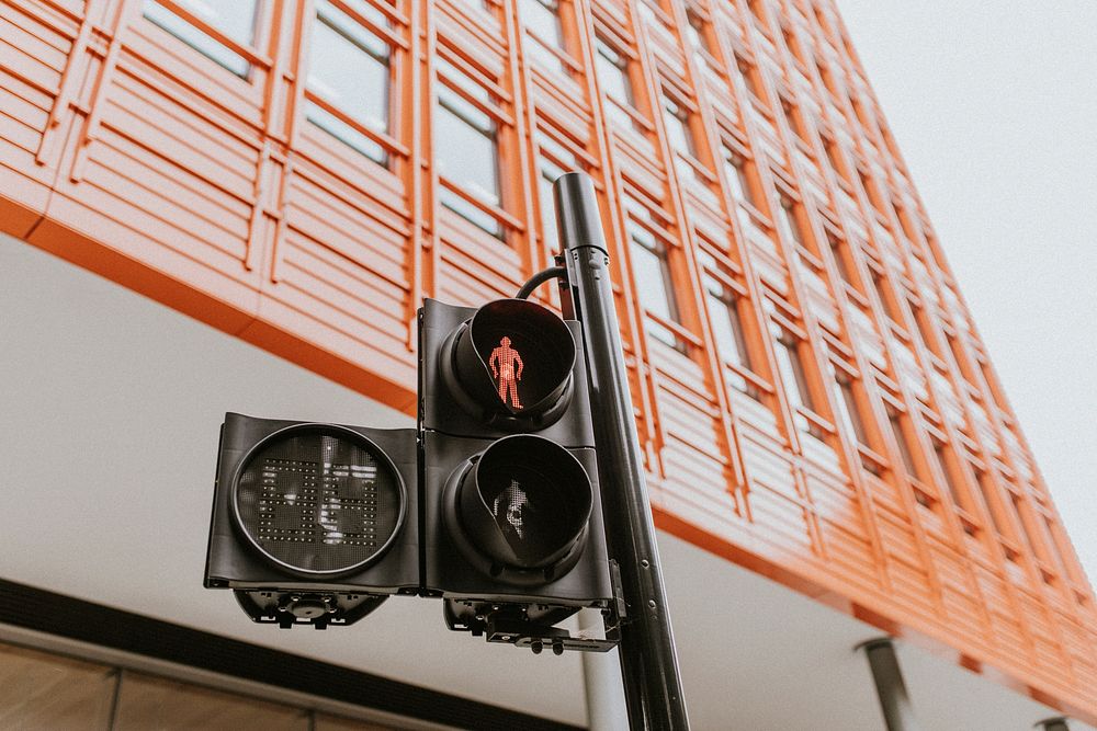 Red traffic light