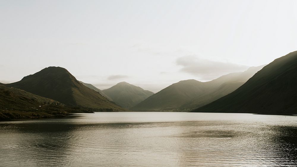 Wast Water lake HD wallpaper, travel photo from England