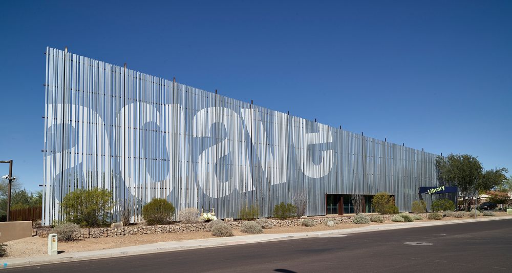 The Agave branch of the Phoenix Public Library in Phoenix, Arizona. Original image from Carol M. Highsmith&rsquo;s America…